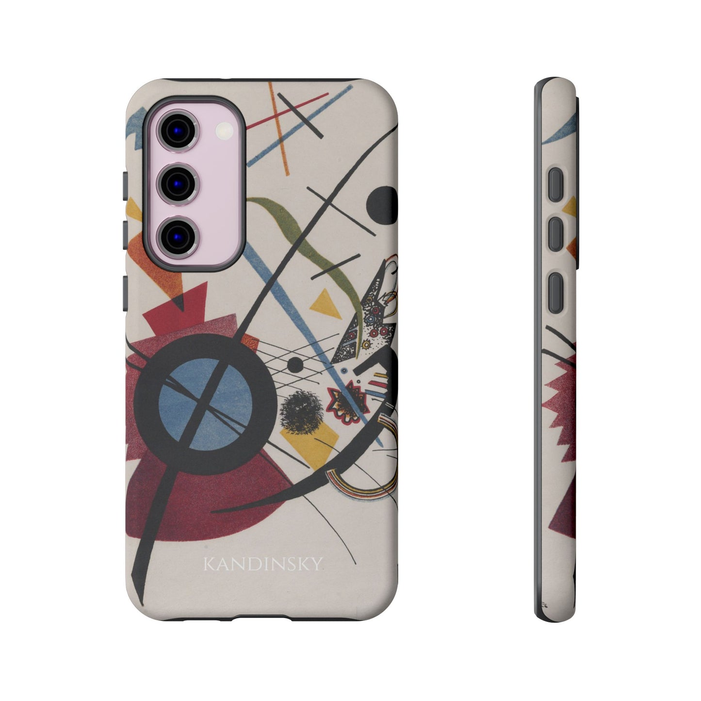 Tough Phone Case for iPhone, Samsung and Google Pixel - Kandinsky, Violett (1923)