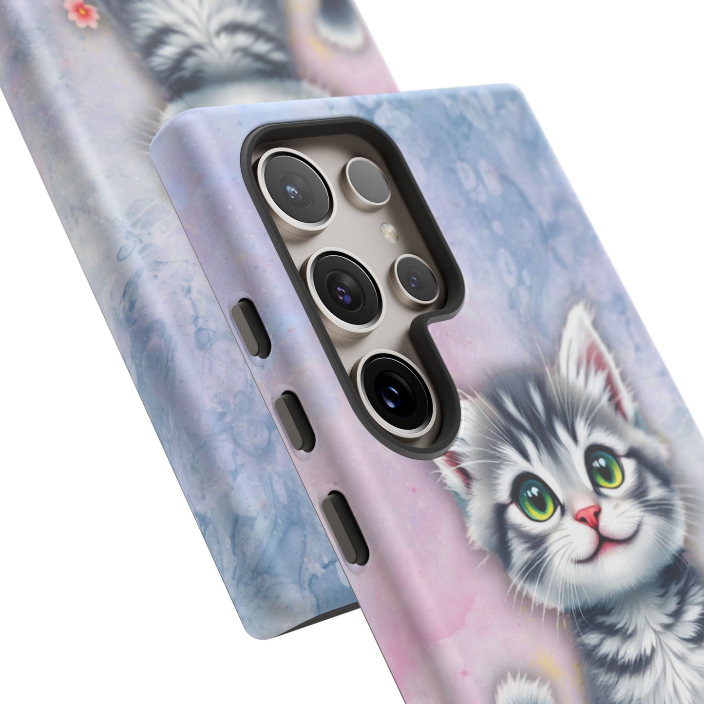 Tough Phone Case for iPhone, Samsung and Google Pixel - Dem Putty Tat Series (v1)