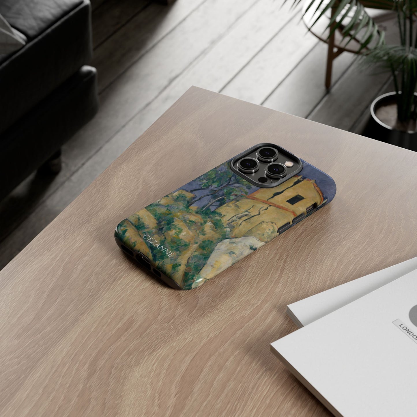 Tough Phone Case for iPhone, Samsung and Google Pixel - Cézanne, House with the Cracked Walls (1892-94)