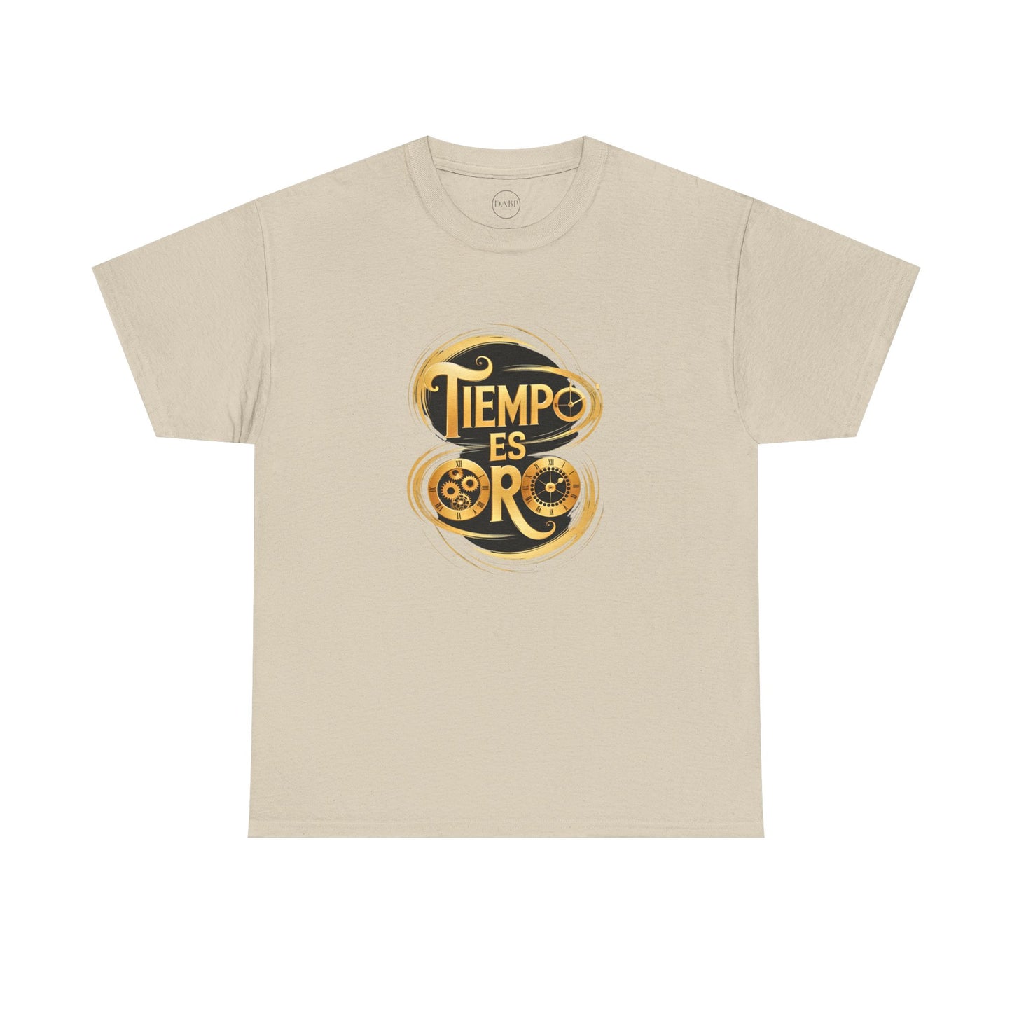 Gildan · 5000 Unisex Tee - Tiempo Es Oro – Stylish Motivational Design