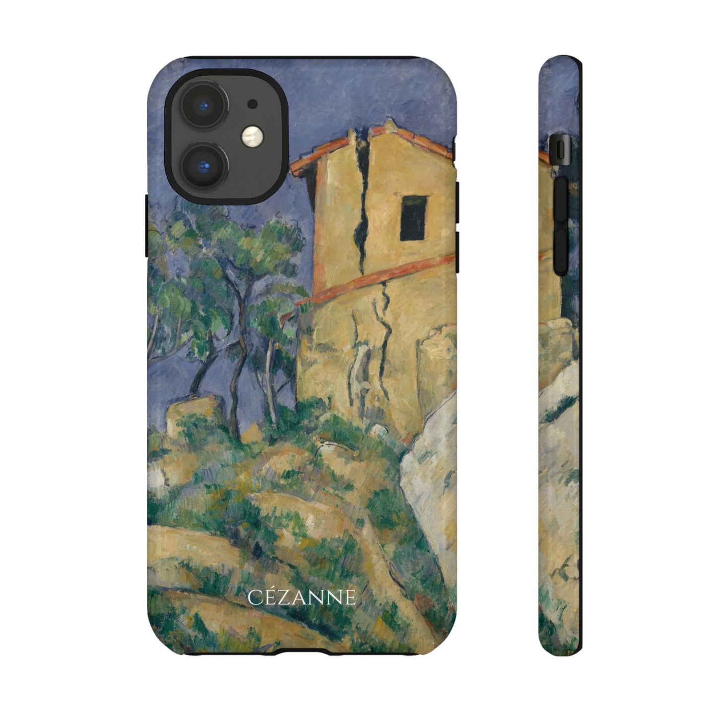 Tough Phone Case for iPhone, Samsung and Google Pixel - Cézanne, House with the Cracked Walls (1892-94)