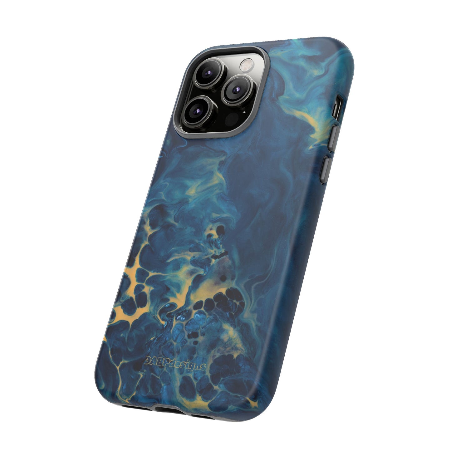Tough Phone Case for iPhone, Samsung and Google Pixel - DABPdesigns Acrylic Abstract Design (v3)