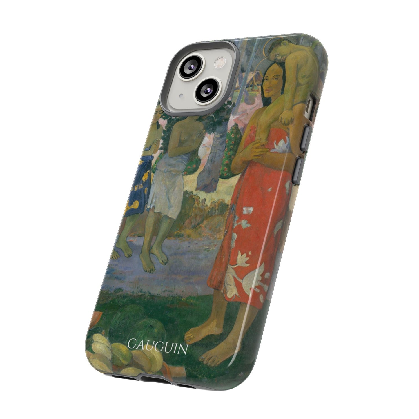 Tough Phone Case for iPhone, Samsung and Google Pixel - Gauguin, Ia Orana Maria (Hail Mary) (1891)