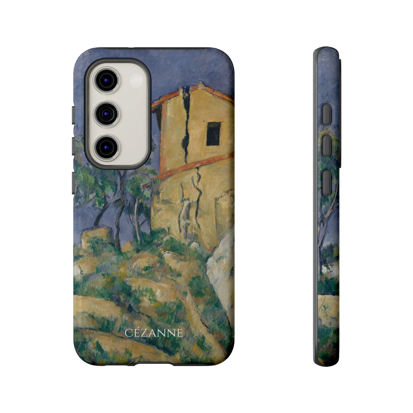 Tough Phone Case for iPhone, Samsung and Google Pixel - Cézanne, House with the Cracked Walls (1892-94)