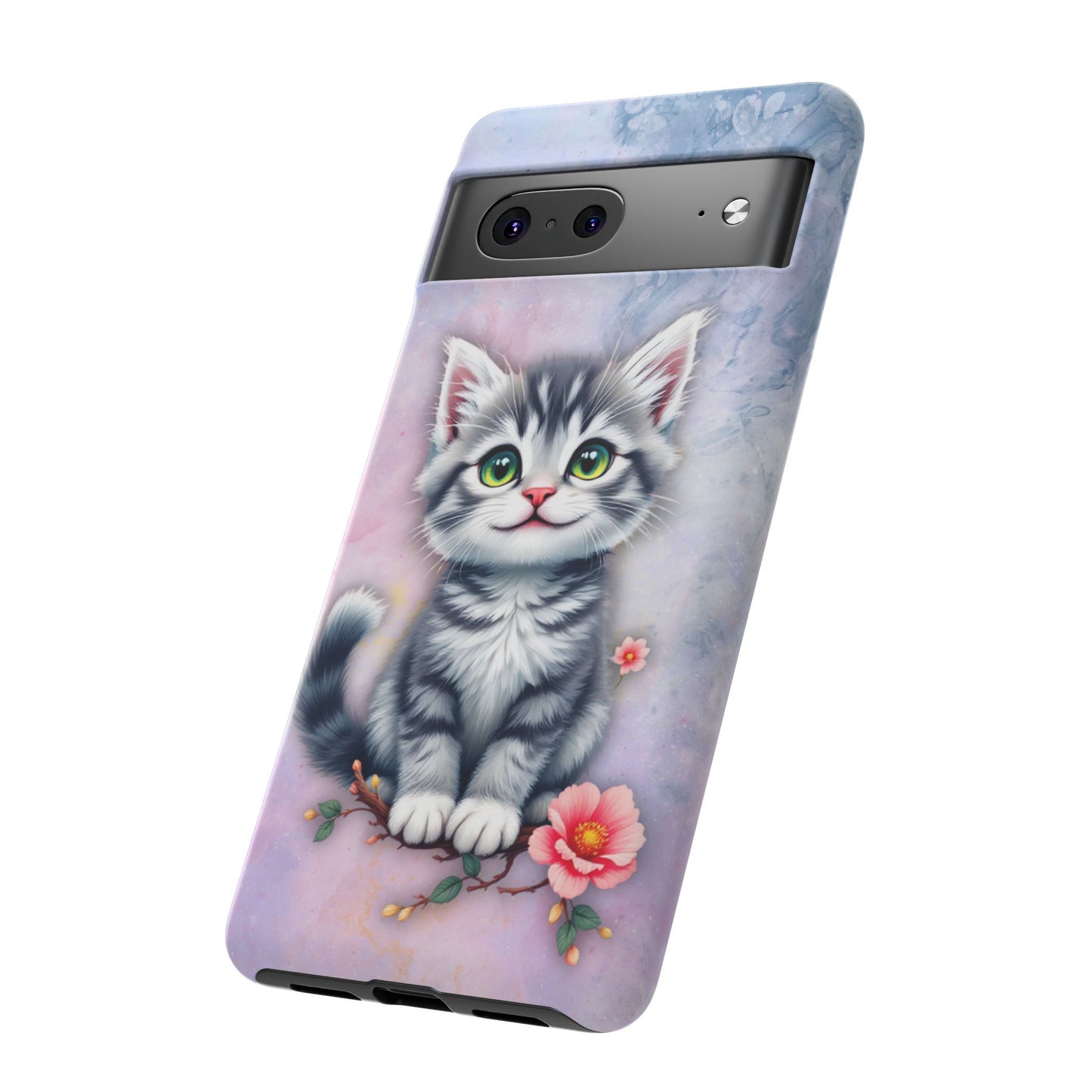 Tough Phone Case for iPhone, Samsung and Google Pixel - Dem Putty Tat Series (v1)