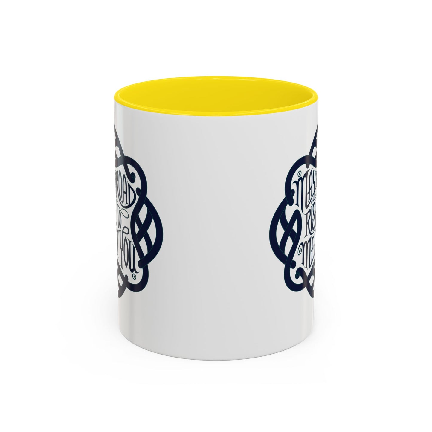 May the Road Rise to Meet You - Celtic Knot Design Mug (11oz, 15oz)