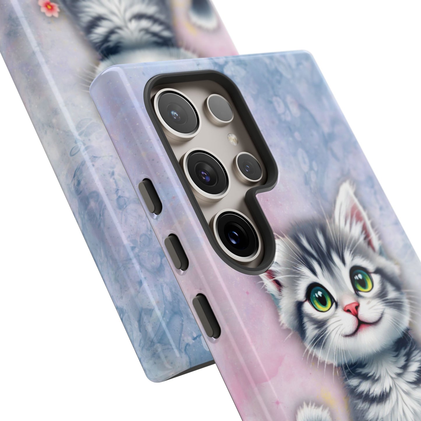 Tough Phone Case for iPhone, Samsung and Google Pixel - Dem Putty Tat Series (v1)