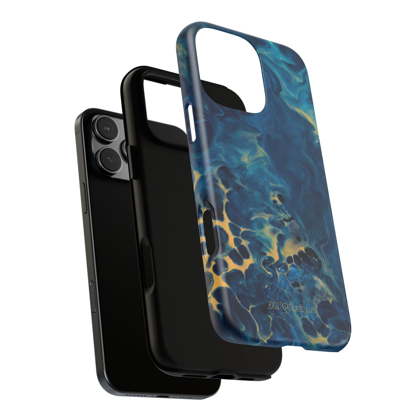 Tough Phone Case for iPhone, Samsung and Google Pixel - DABPdesigns Acrylic Abstract Design (v3)