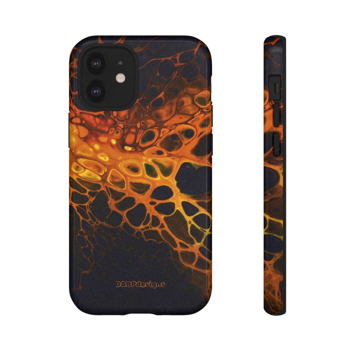 Tough Phone Case for iPhone, Samsung and Google Pixel - DABPdesigns Acrylic Abstract Design (v2)