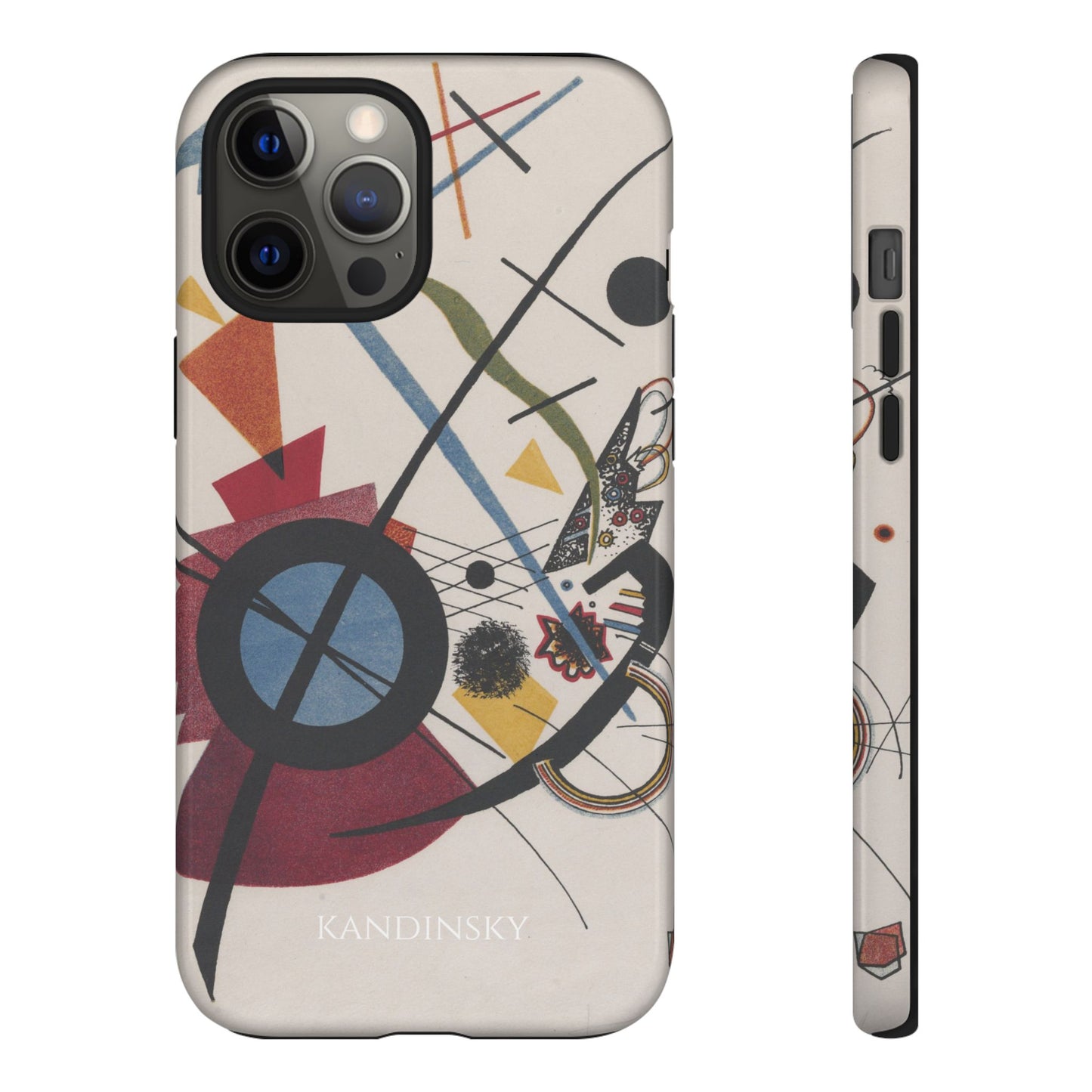 Tough Phone Case for iPhone, Samsung and Google Pixel - Kandinsky, Violett (1923)