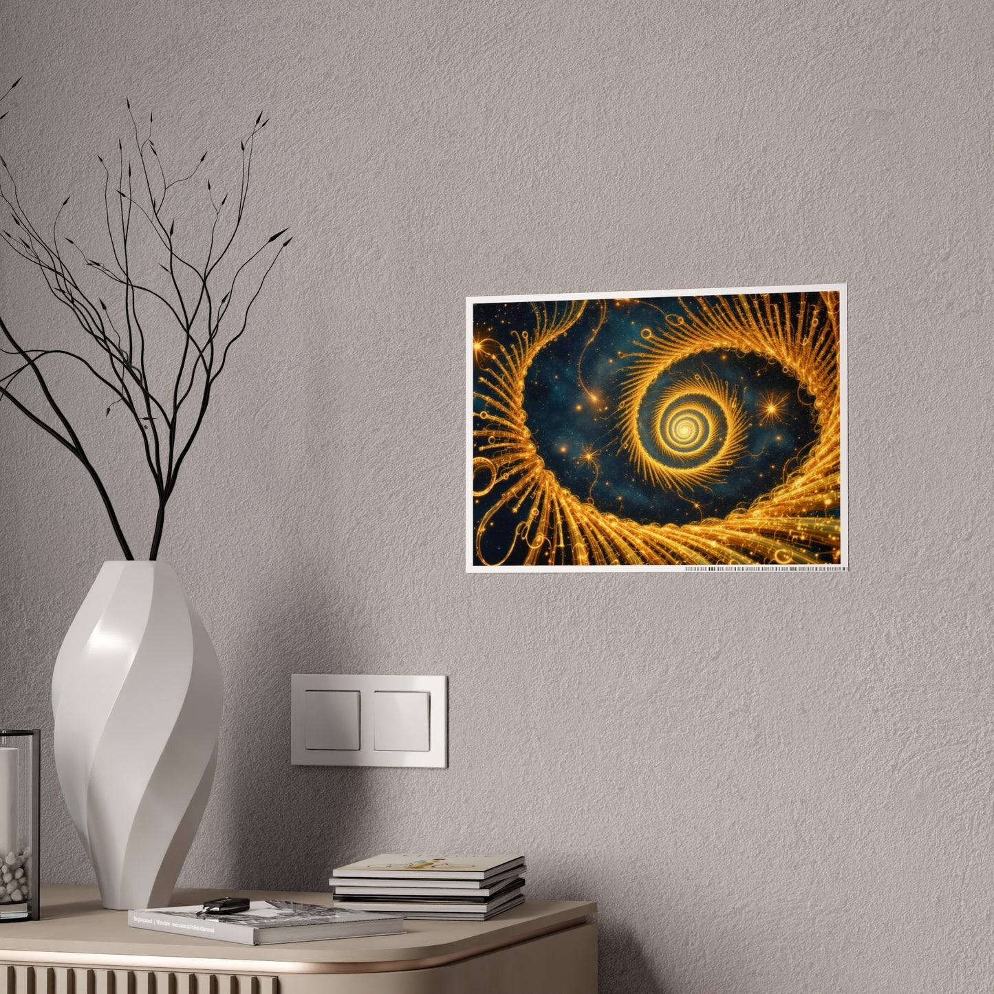 Jazz-Inspired Glossy Poster Art | Seven Steps