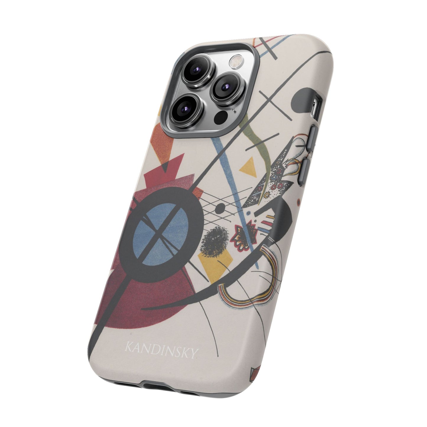 Tough Phone Case for iPhone, Samsung and Google Pixel - Kandinsky, Violett (1923)
