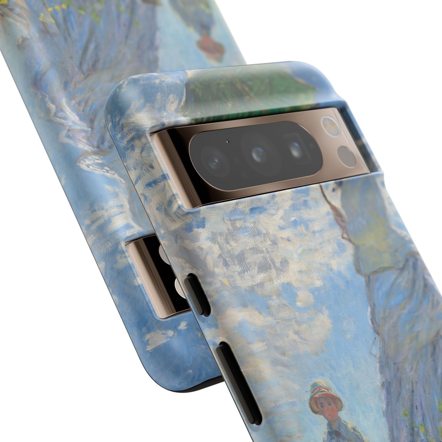 Tough Phone Case for iPhone, Samsung and Google Pixel - Monet, Woman with a Parasol - Madame Monet and Her Son (1875)