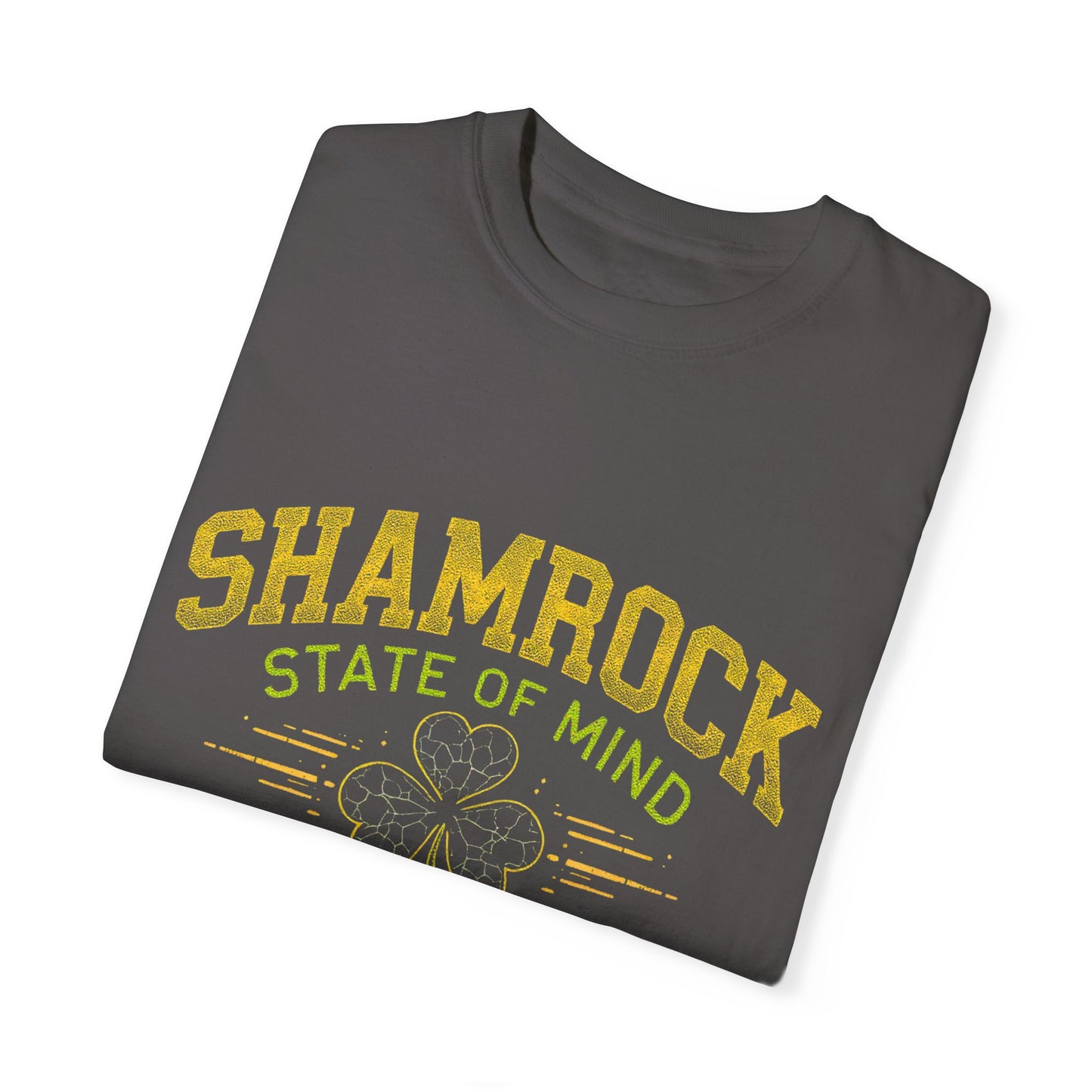 Comfort Colors 1717 Unisex Garment-Dyed T-shirt - Shamrock State of Mind St. Patrick’s Day Design