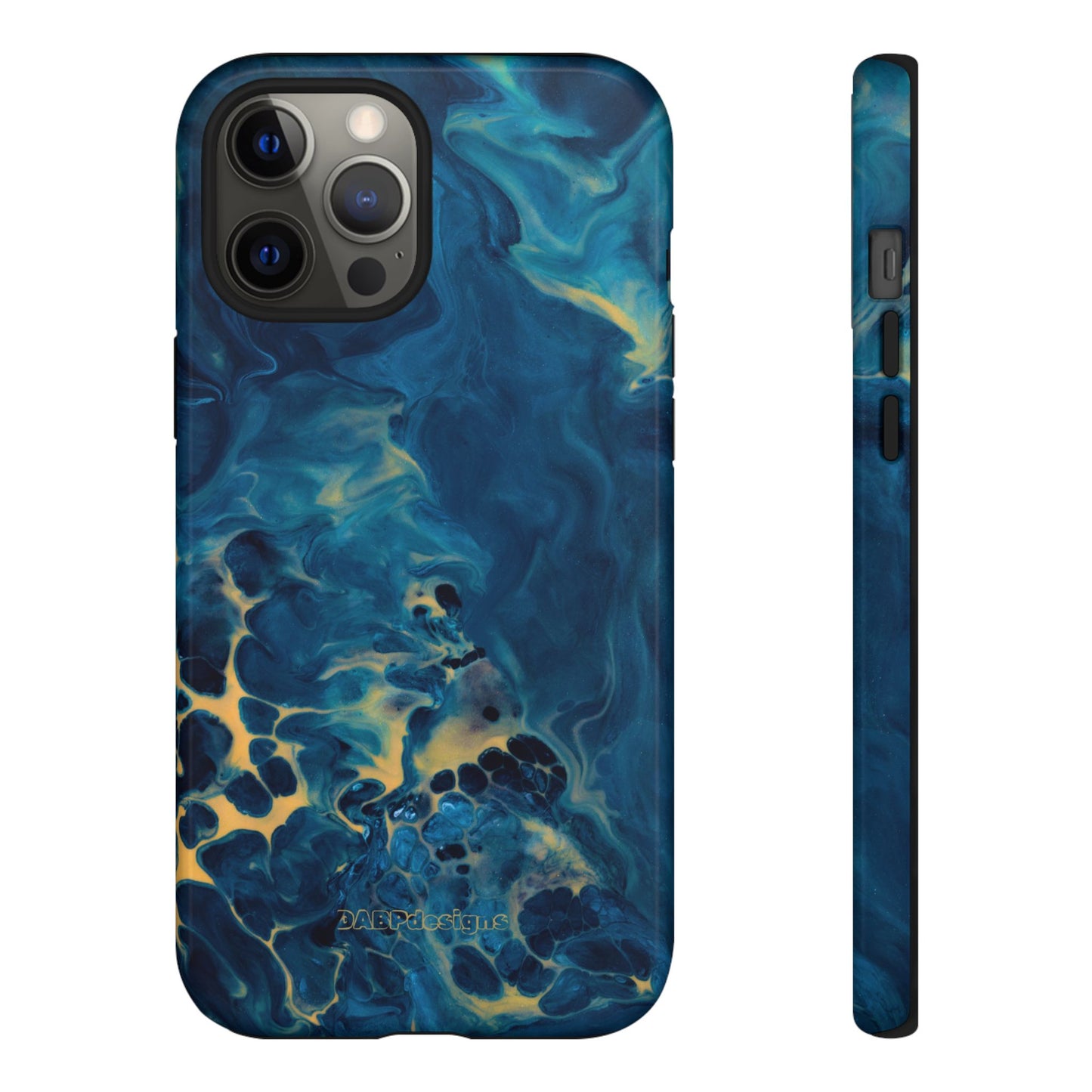 Tough Phone Case for iPhone, Samsung and Google Pixel - DABPdesigns Acrylic Abstract Design (v3)