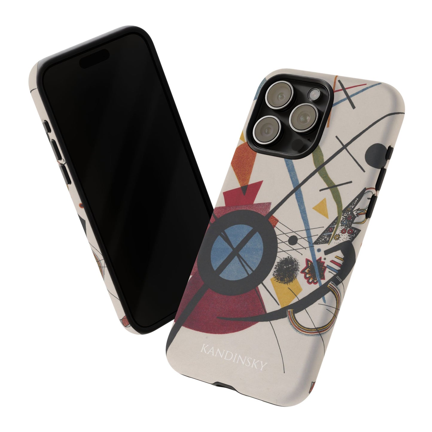Tough Phone Case for iPhone, Samsung and Google Pixel - Kandinsky, Violett (1923)