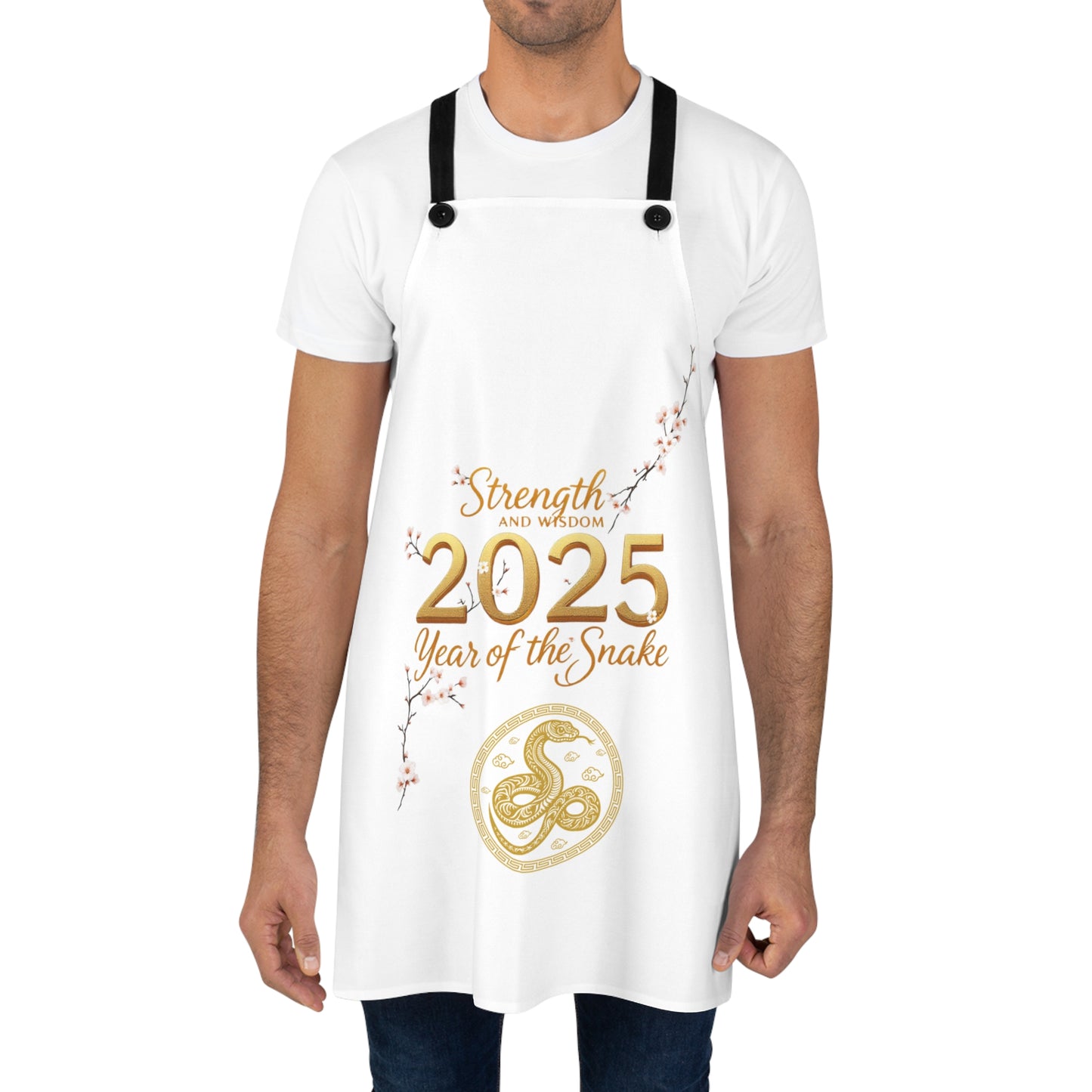 Strength and Wisdom - 2025 Year of the Snake Cherry Blossom Design