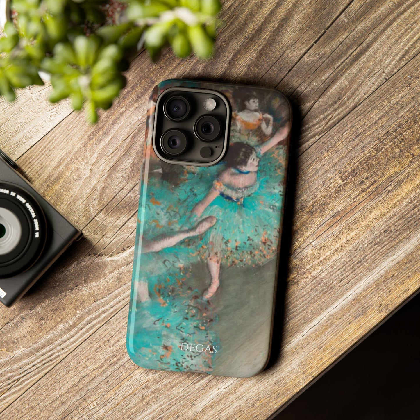 Tough Phone Case for iPhone, Samsung and Google Pixel - Degas, The Green Dancer (1877-79)