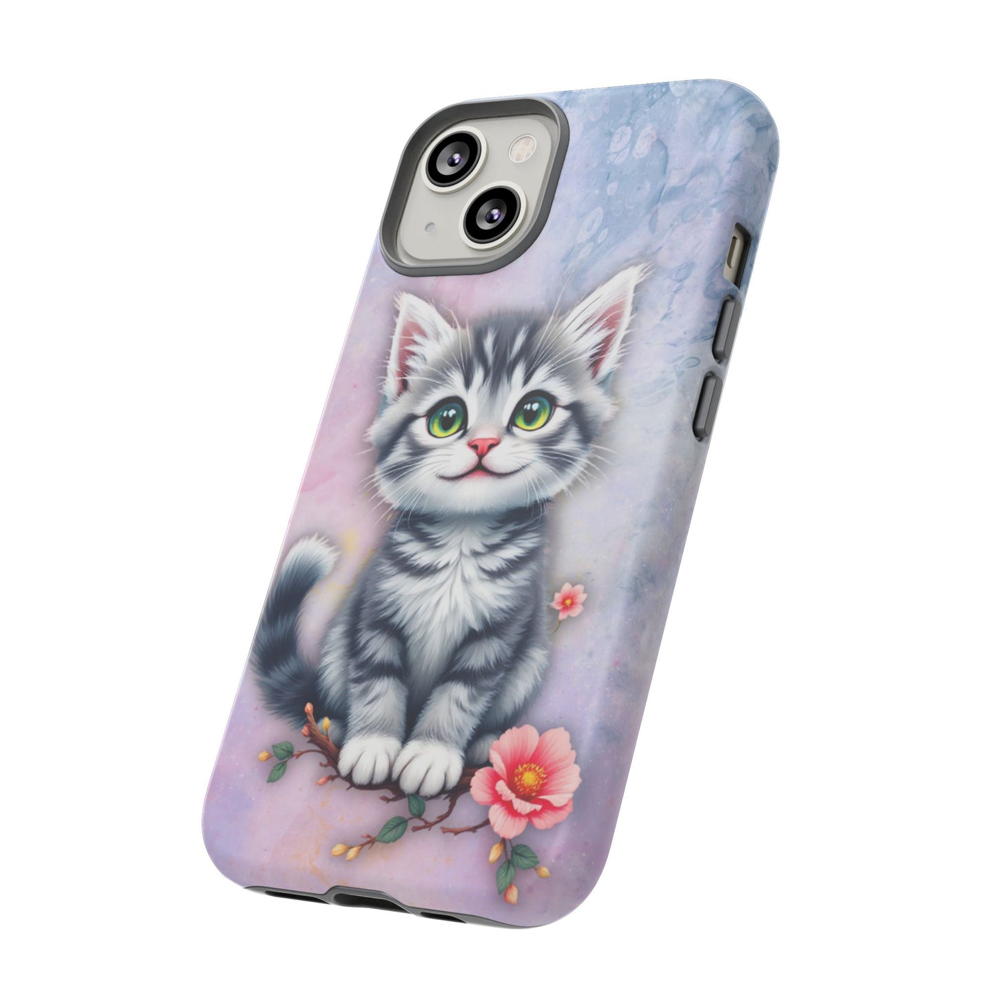 Tough Phone Case for iPhone, Samsung and Google Pixel - Dem Putty Tat Series (v1)