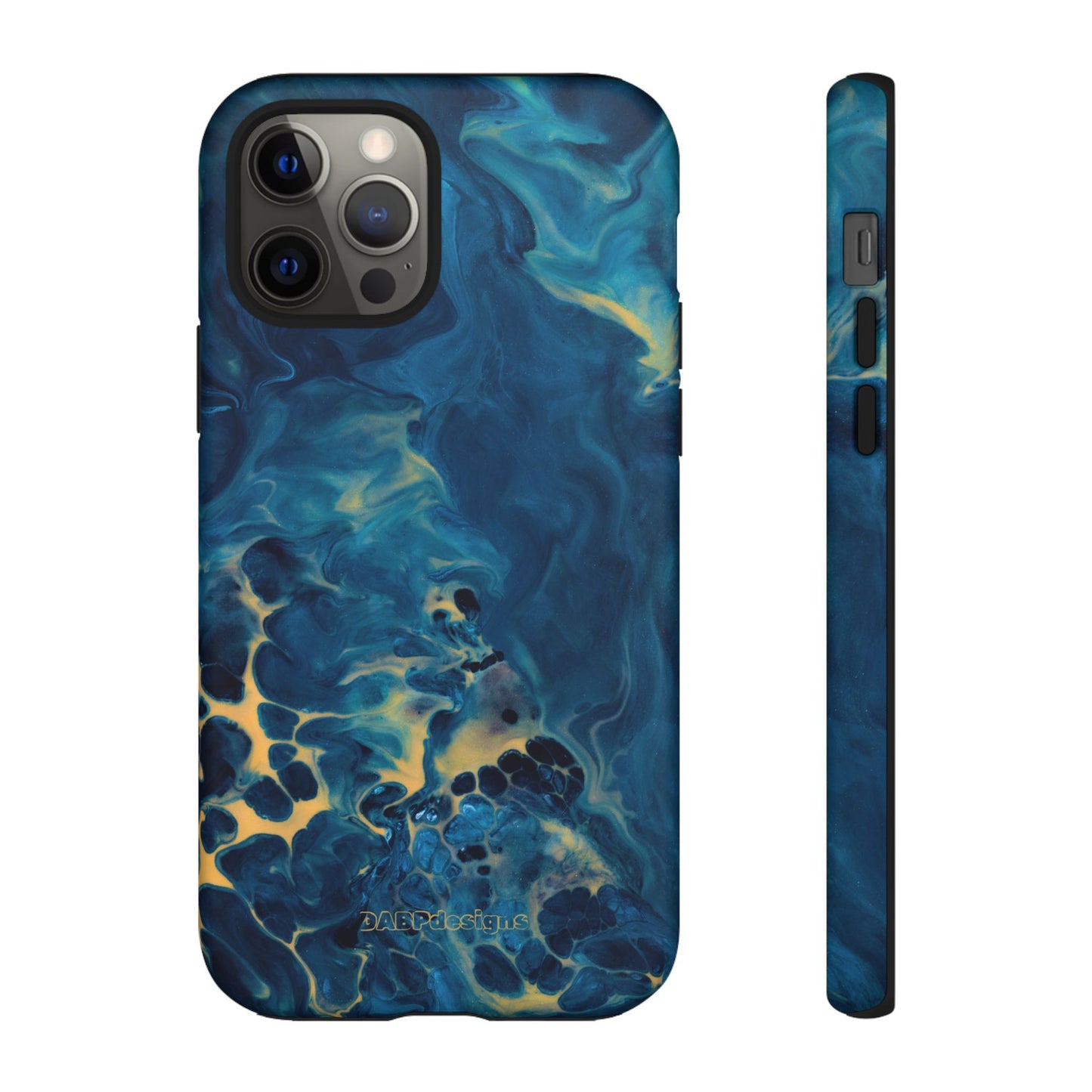 Tough Phone Case for iPhone, Samsung and Google Pixel - DABPdesigns Acrylic Abstract Design (v3)