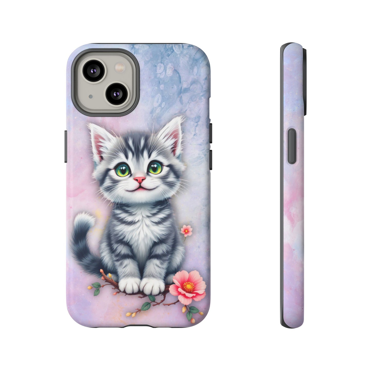 Tough Phone Case for iPhone, Samsung and Google Pixel - Dem Putty Tat Series (v1)