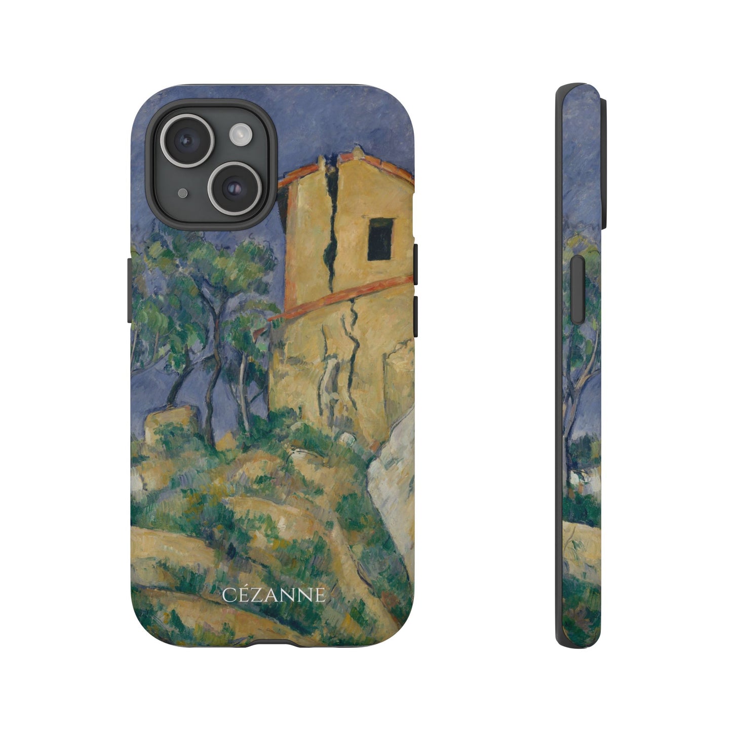 Tough Phone Case for iPhone, Samsung and Google Pixel - Cézanne, House with the Cracked Walls (1892-94)