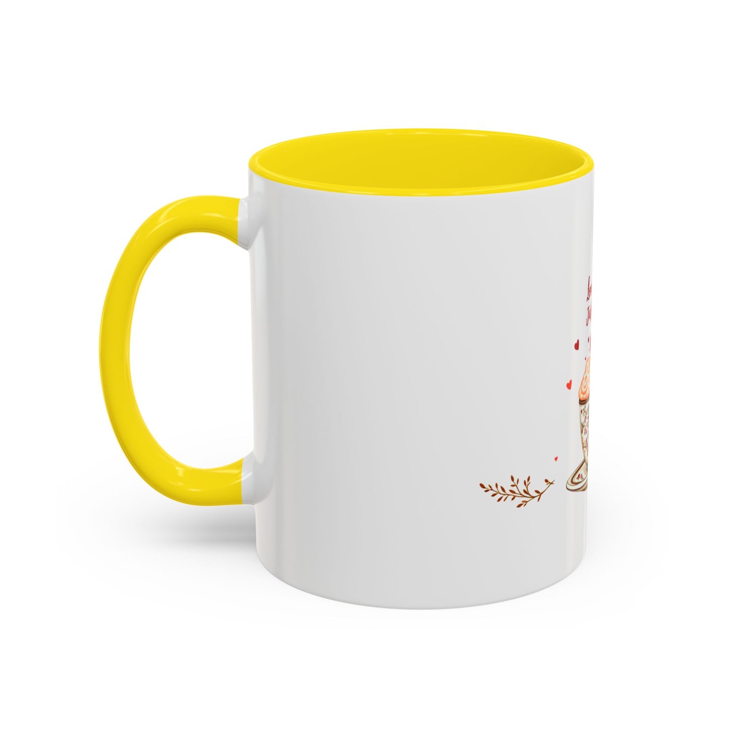 Love Brewed Just for You - Romantic Coffee Mug (11oz, 15oz)