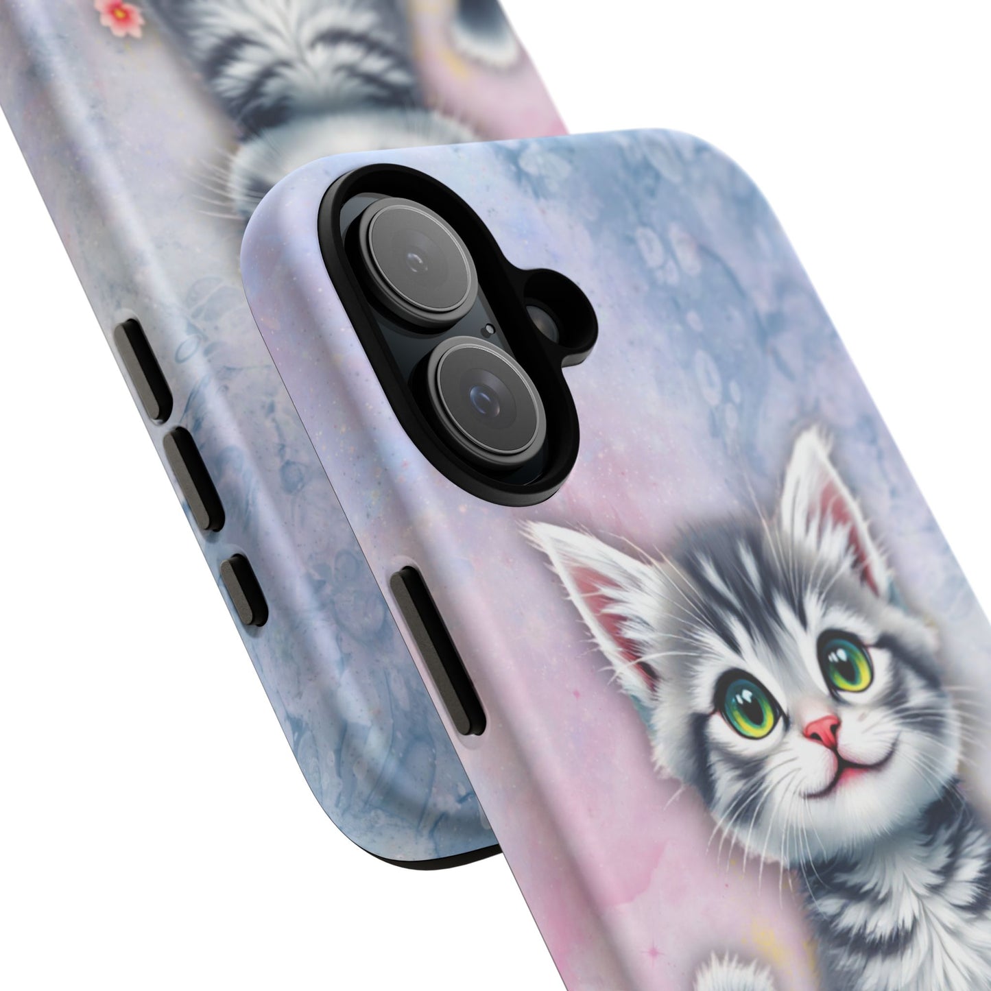 Tough Phone Case for iPhone, Samsung and Google Pixel - Dem Putty Tat Series (v1)