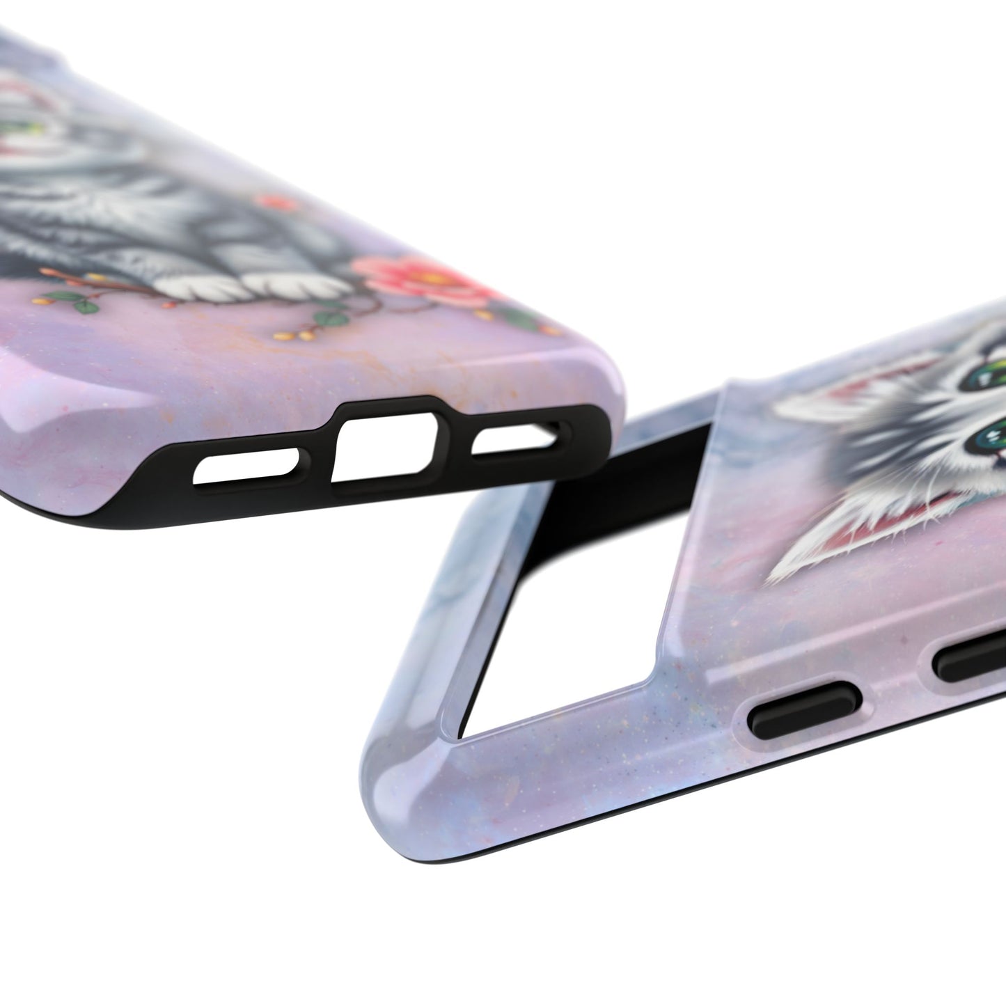 Tough Phone Case for iPhone, Samsung and Google Pixel - Dem Putty Tat Series (v1)