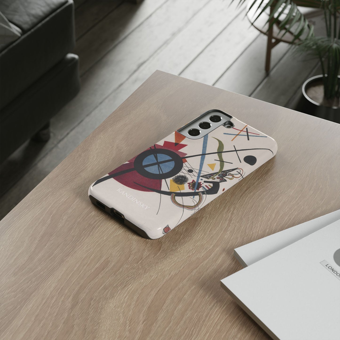 Tough Phone Case for iPhone, Samsung and Google Pixel - Kandinsky, Violett (1923)