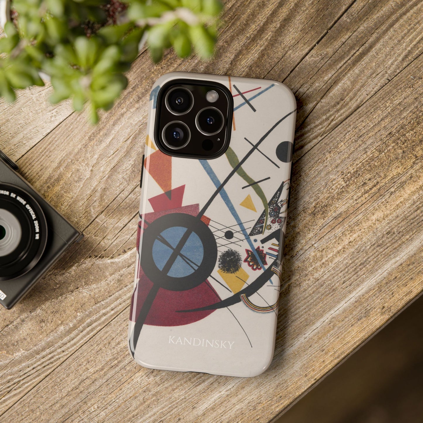 Tough Phone Case for iPhone, Samsung and Google Pixel - Kandinsky, Violett (1923)