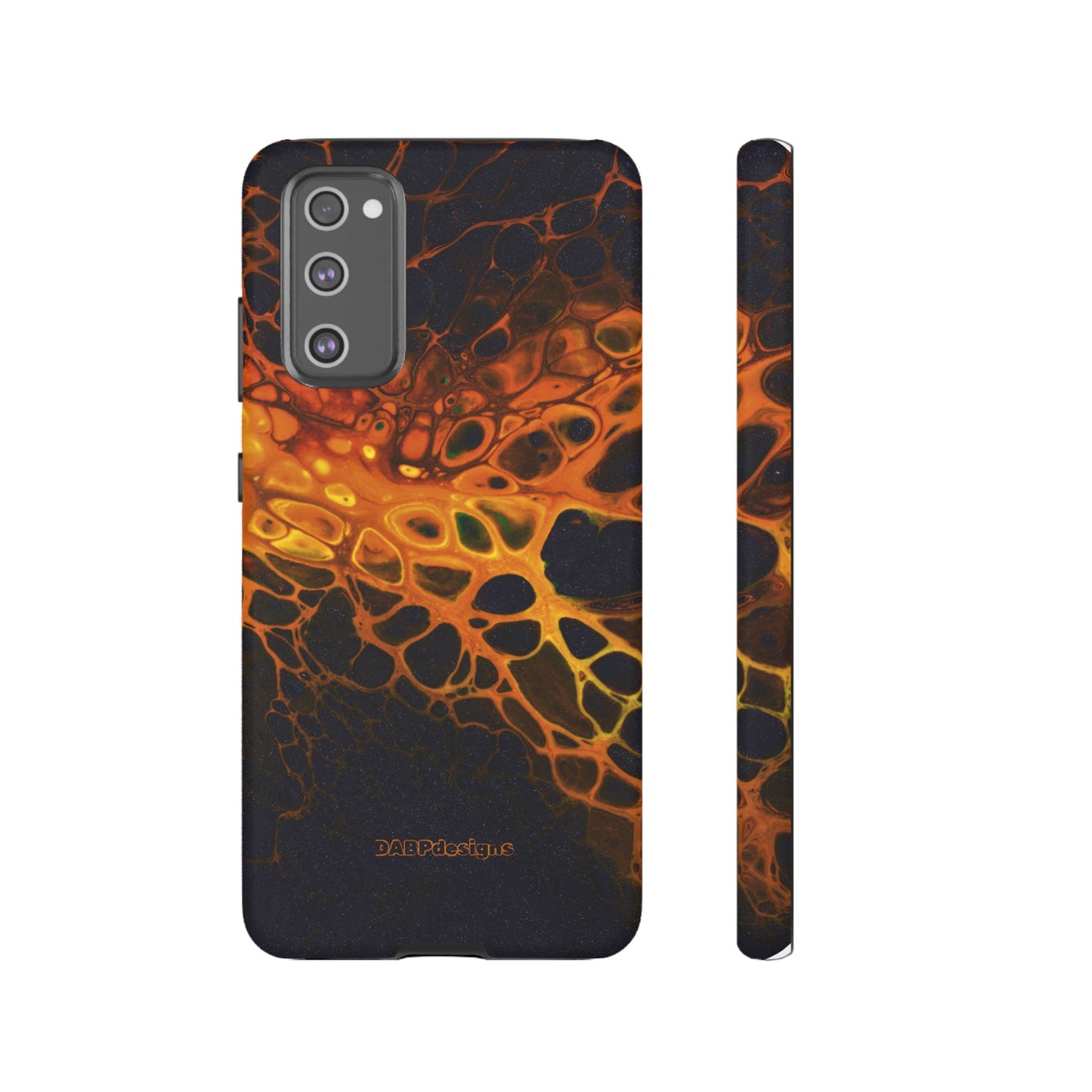 Tough Phone Case for iPhone, Samsung and Google Pixel - DABPdesigns Acrylic Abstract Design (v2)