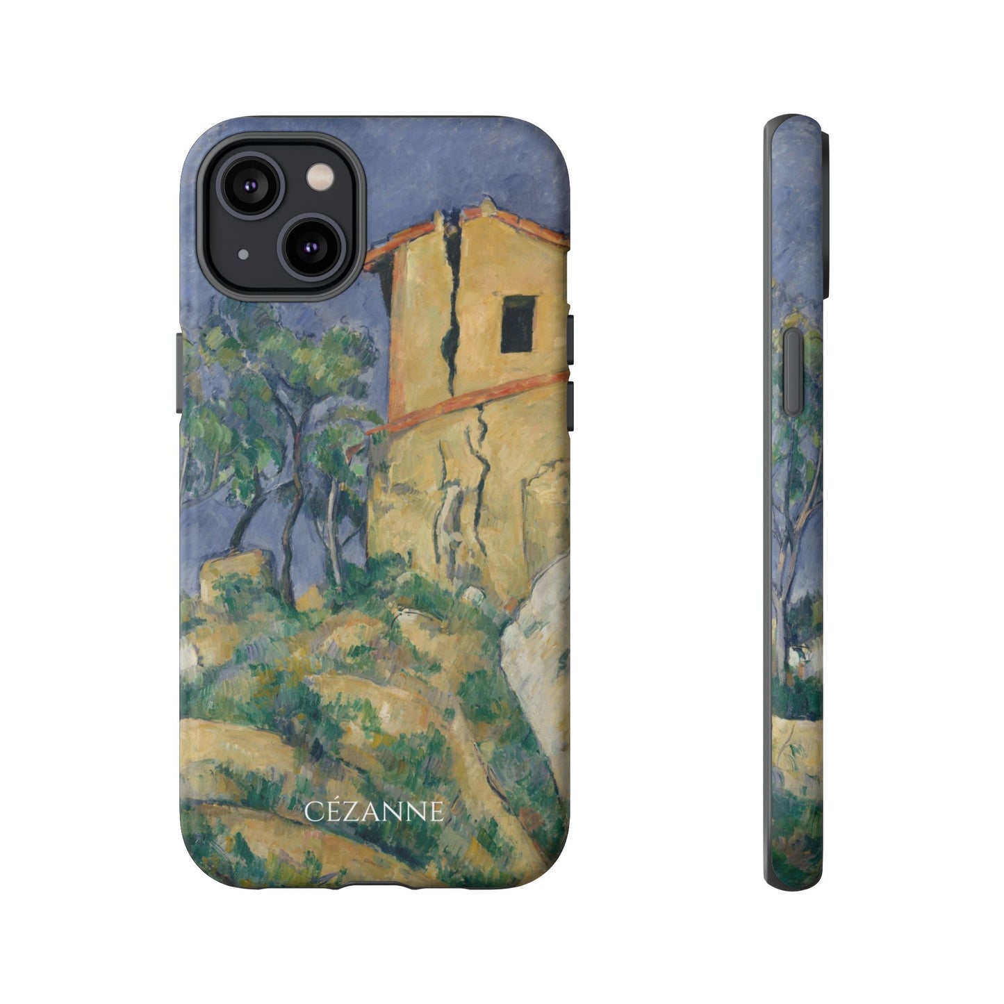 Tough Phone Case for iPhone, Samsung and Google Pixel - Cézanne, House with the Cracked Walls (1892-94)