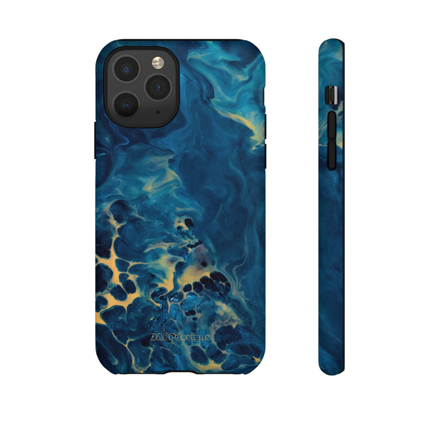 Tough Phone Case for iPhone, Samsung and Google Pixel - DABPdesigns Acrylic Abstract Design (v3)