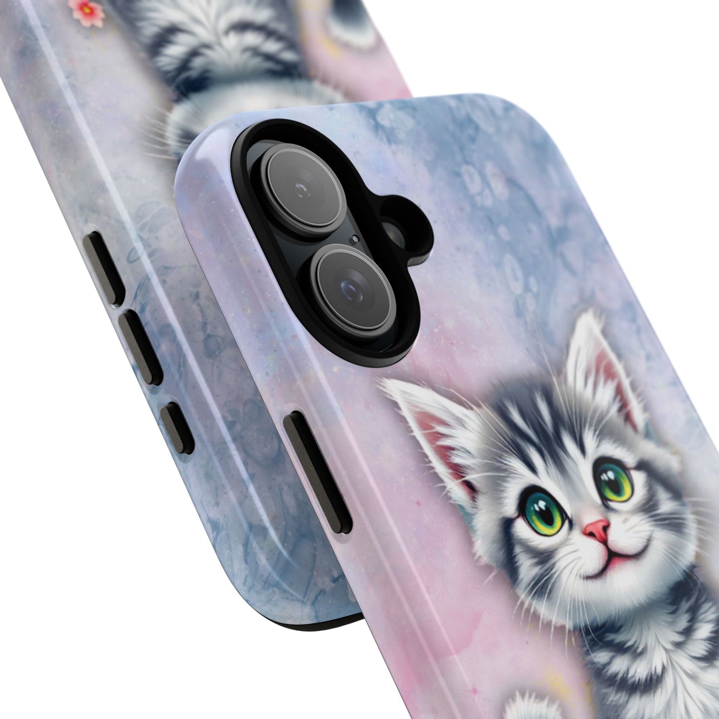 Tough Phone Case for iPhone, Samsung and Google Pixel - Dem Putty Tat Series (v1)
