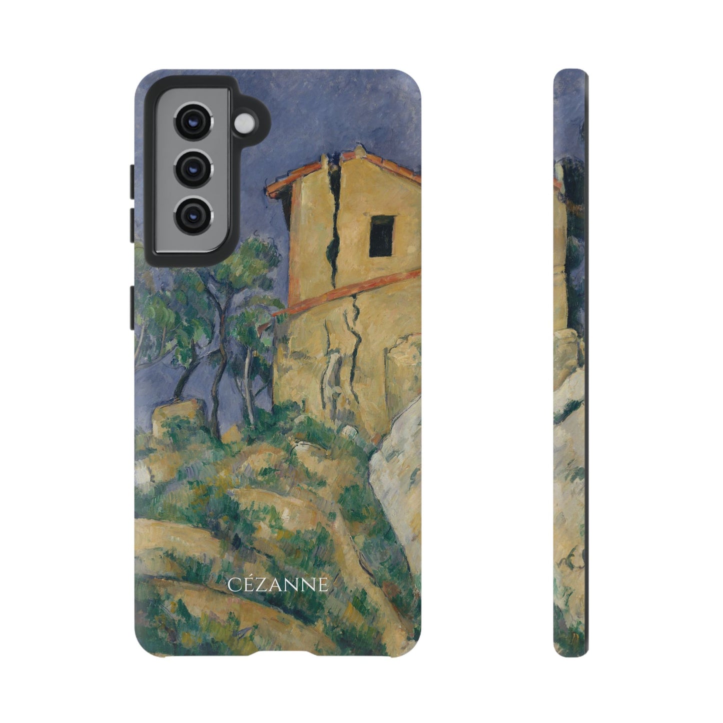 Tough Phone Case for iPhone, Samsung and Google Pixel - Cézanne, House with the Cracked Walls (1892-94)