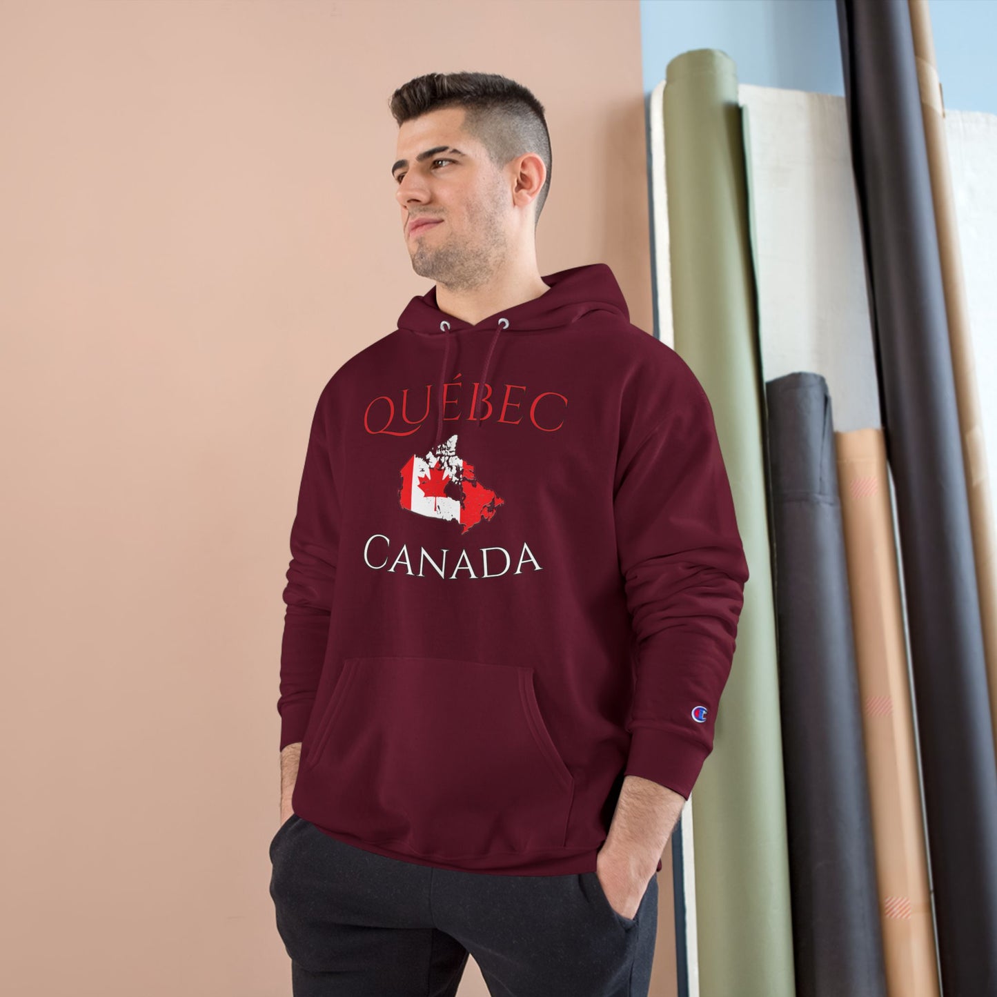 Champion S700 Unisex Hoodie | Québec Canada 🇨🇦✨