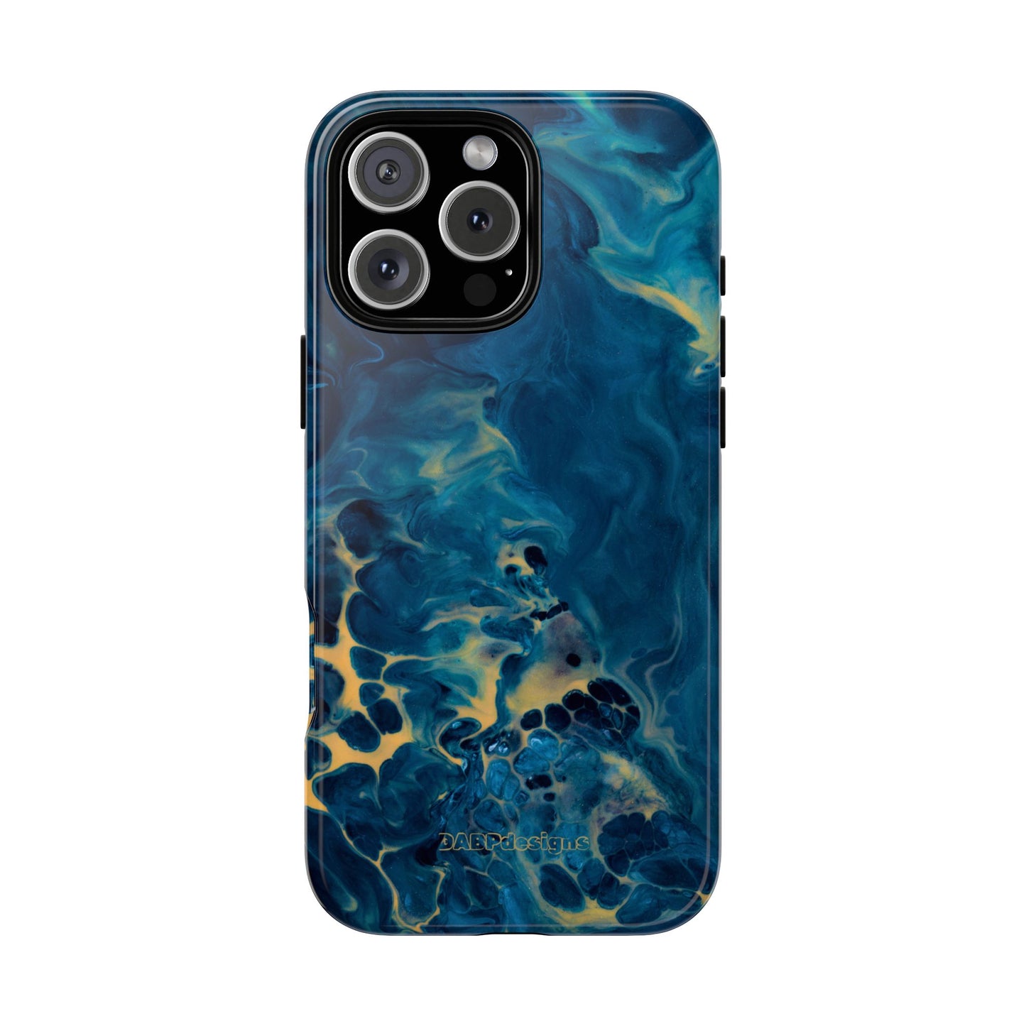 Tough Phone Case for iPhone, Samsung and Google Pixel - DABPdesigns Acrylic Abstract Design (v3)