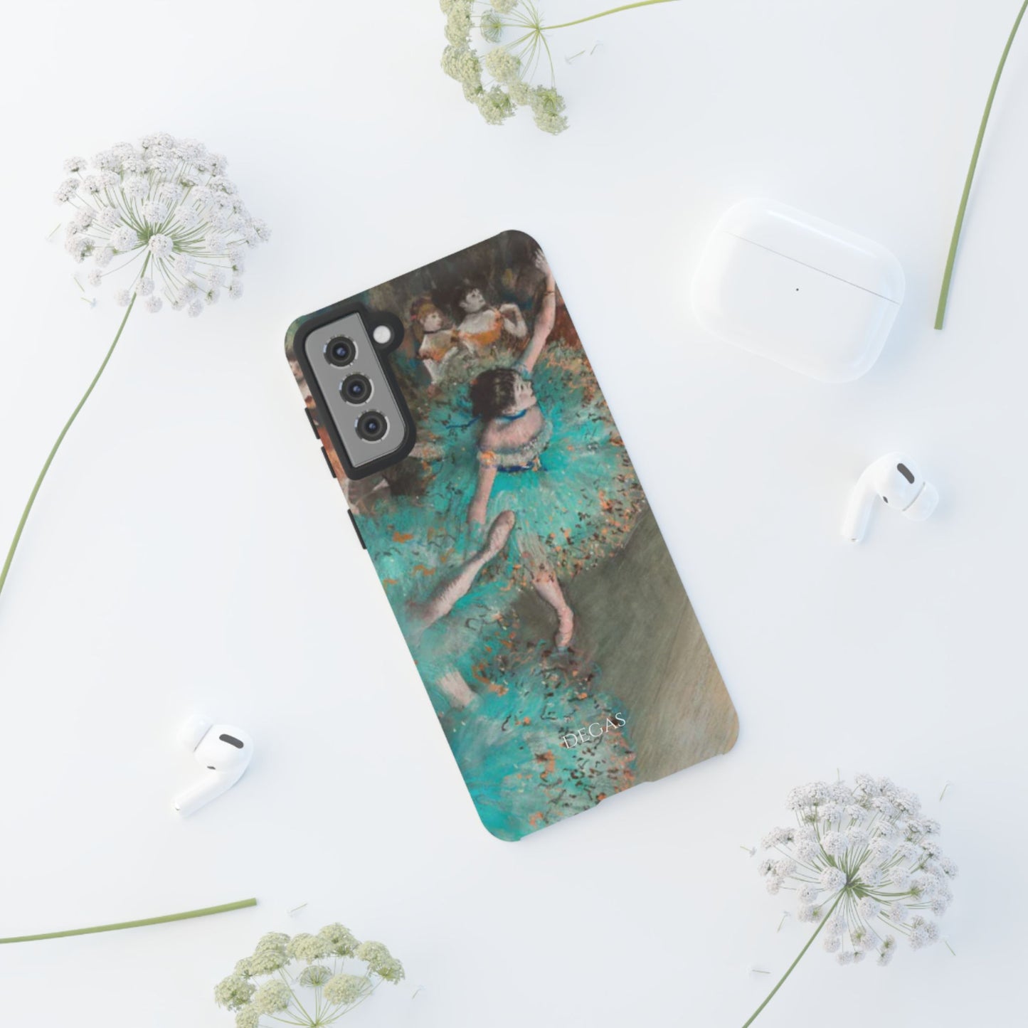Tough Phone Case for iPhone, Samsung and Google Pixel - Degas, The Green Dancer (1877-79)