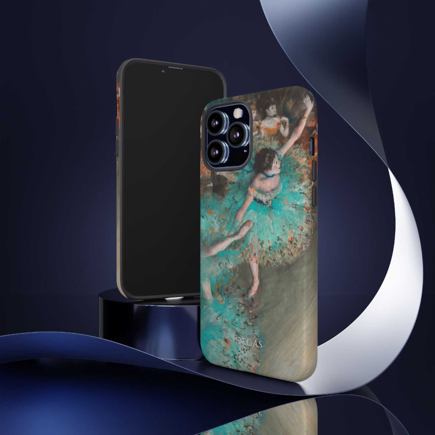 Tough Phone Case for iPhone, Samsung and Google Pixel - Degas, The Green Dancer (1877-79)