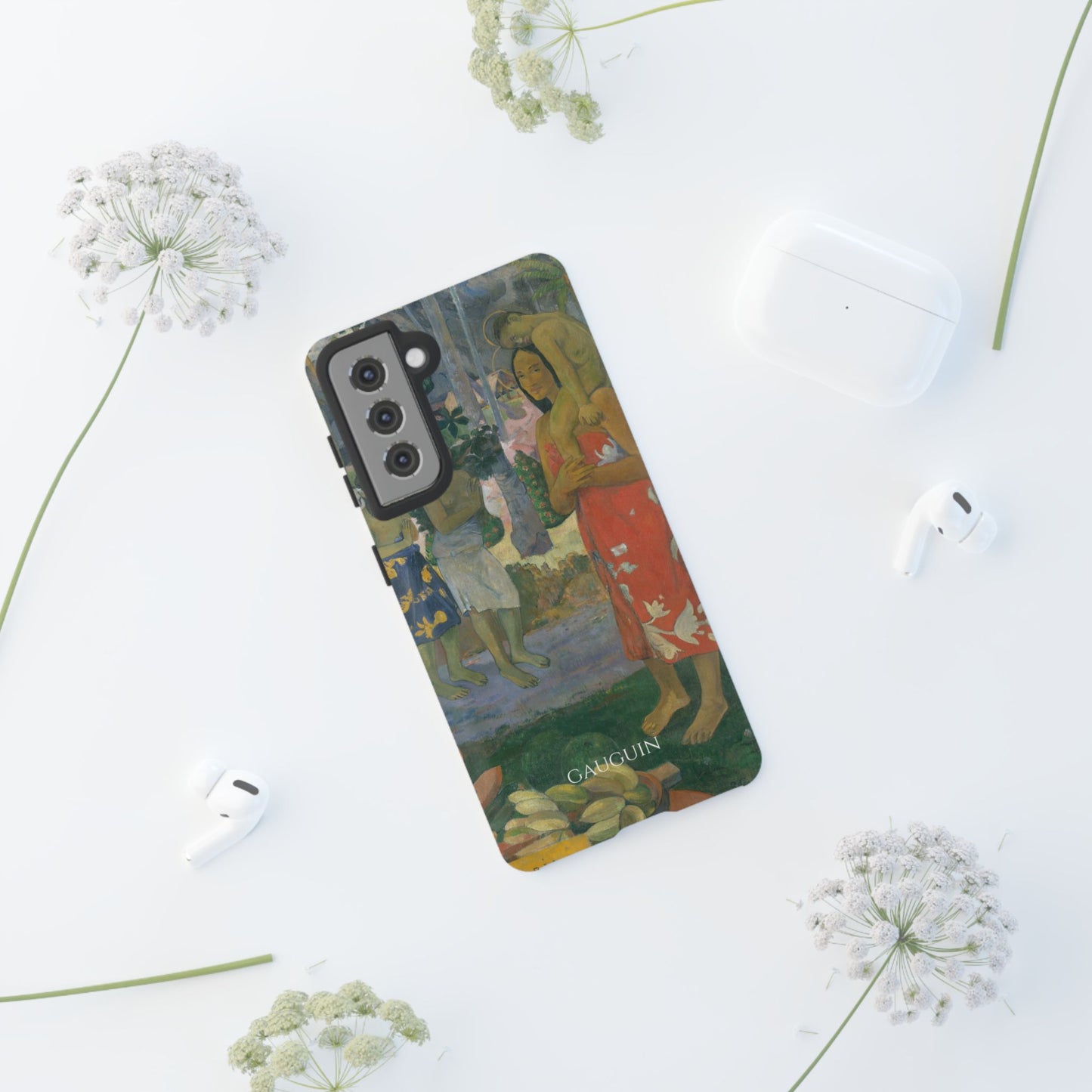 Tough Phone Case for iPhone, Samsung and Google Pixel - Gauguin, Ia Orana Maria (Hail Mary) (1891)