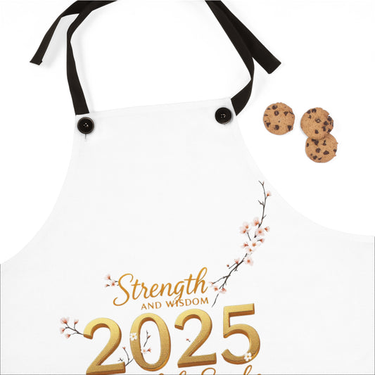 Strength and Wisdom - 2025 Year of the Snake Cherry Blossom Design