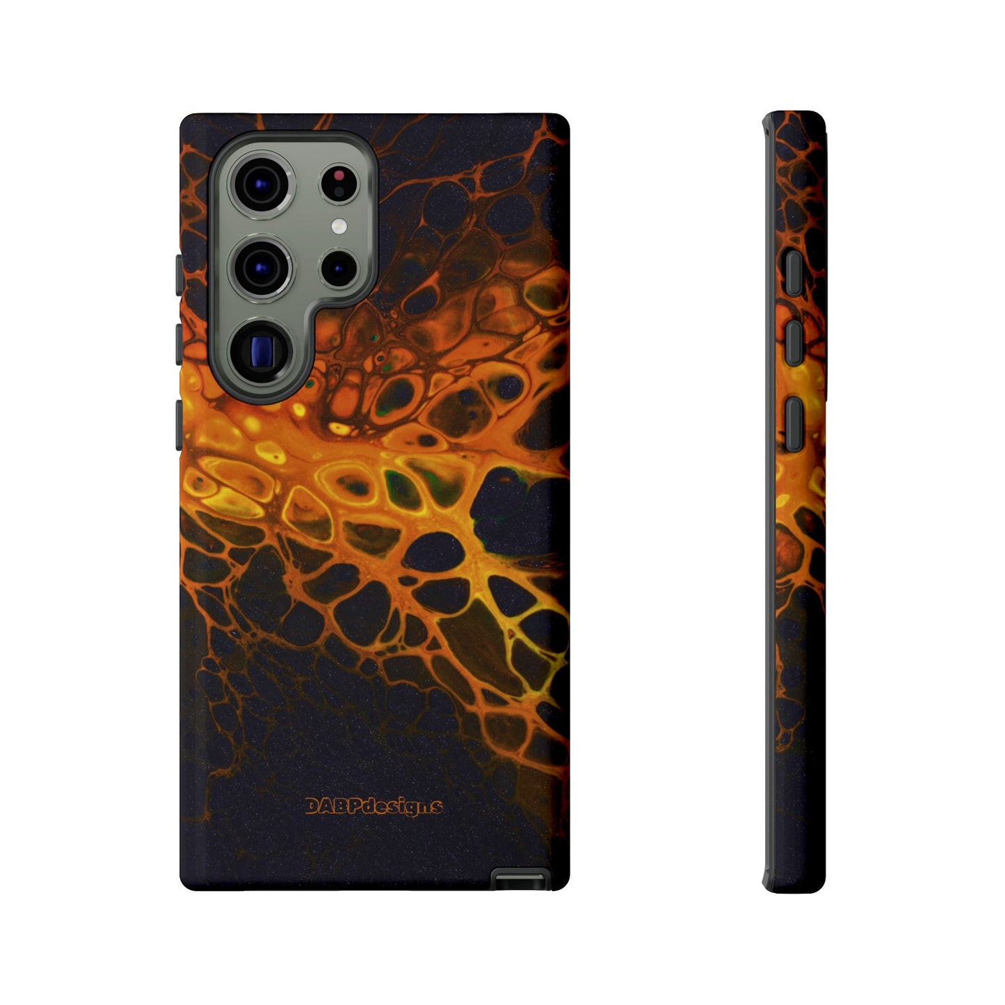 Tough Phone Case for iPhone, Samsung and Google Pixel - DABPdesigns Acrylic Abstract Design (v2)