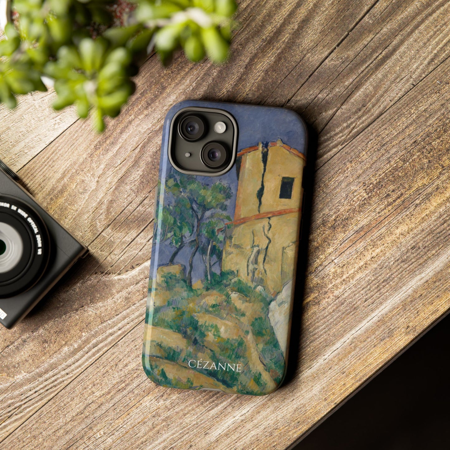 Tough Phone Case for iPhone, Samsung and Google Pixel - Cézanne, House with the Cracked Walls (1892-94)