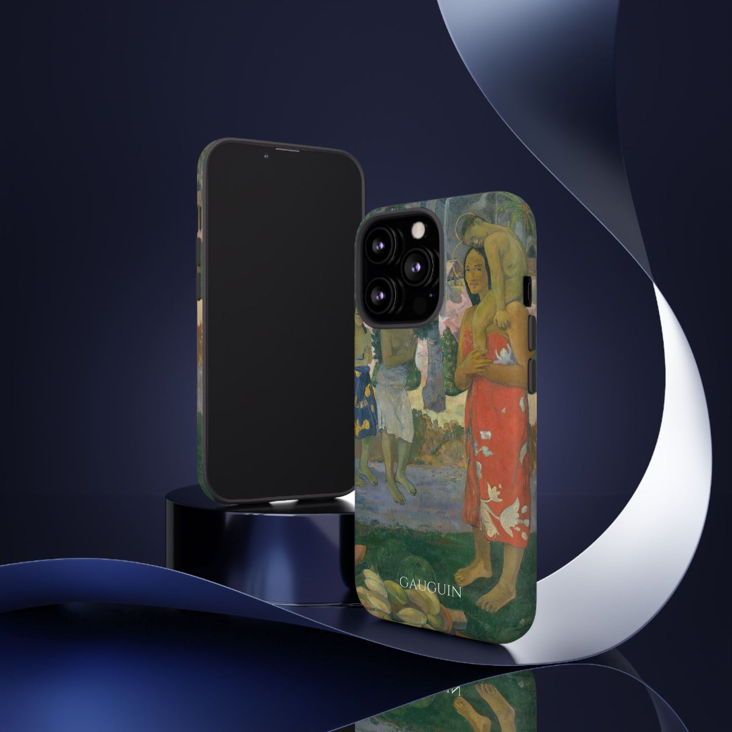 Tough Phone Case for iPhone, Samsung and Google Pixel - Gauguin, Ia Orana Maria (Hail Mary) (1891)