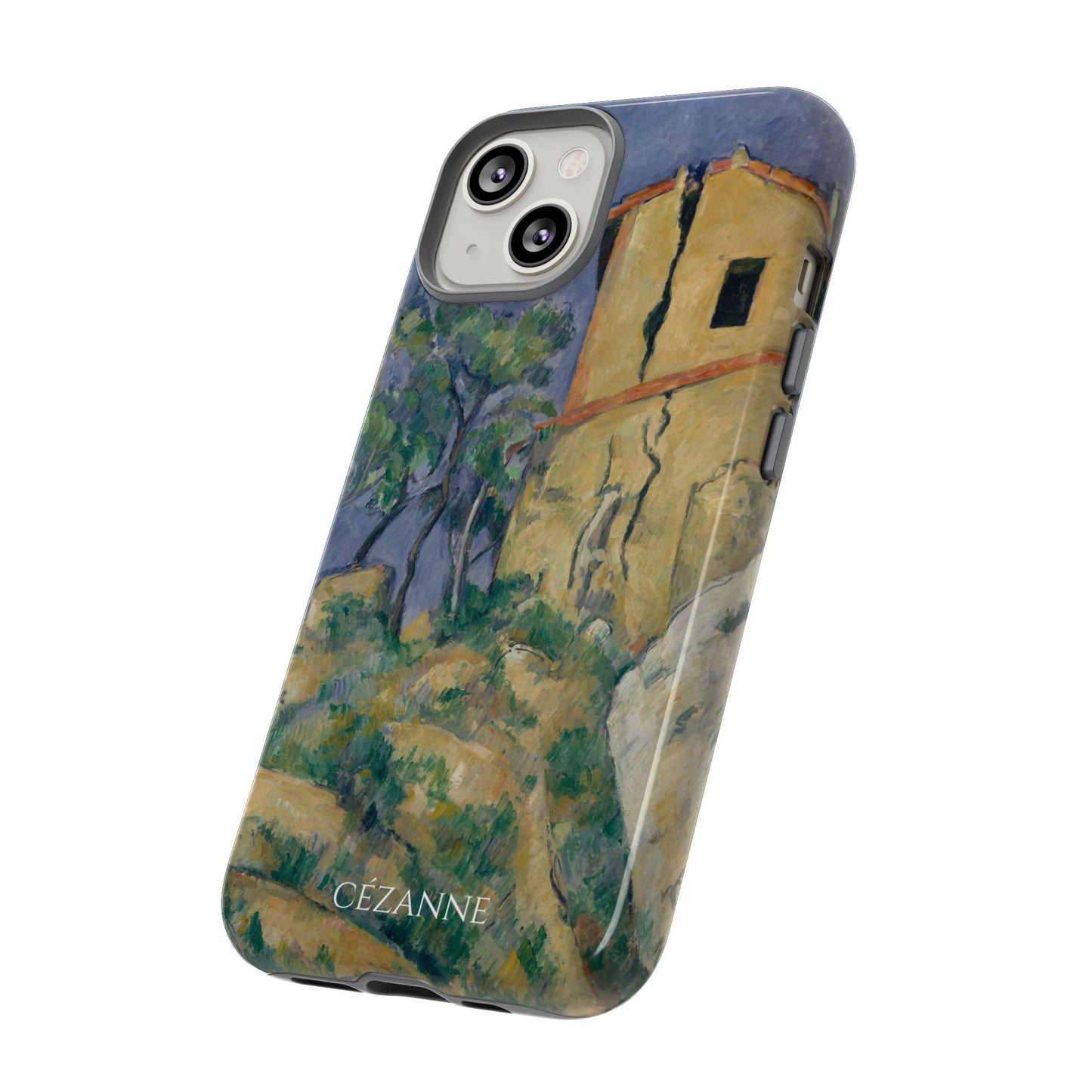 Tough Phone Case for iPhone, Samsung and Google Pixel - Cézanne, House with the Cracked Walls (1892-94)