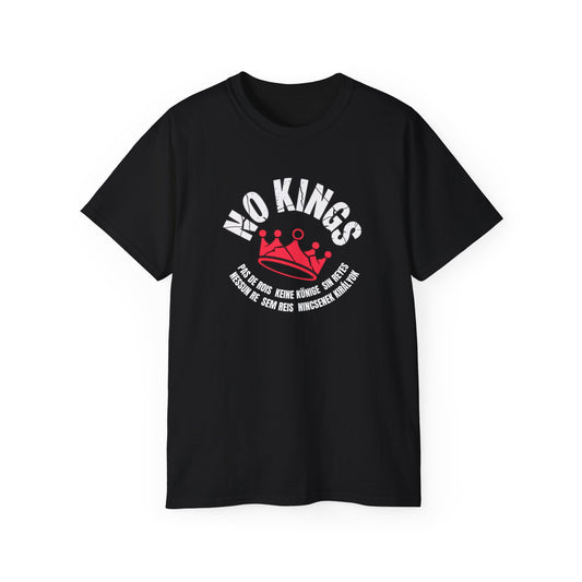 NO KINGS | Unity Edition Multilingual Streetwear Tee