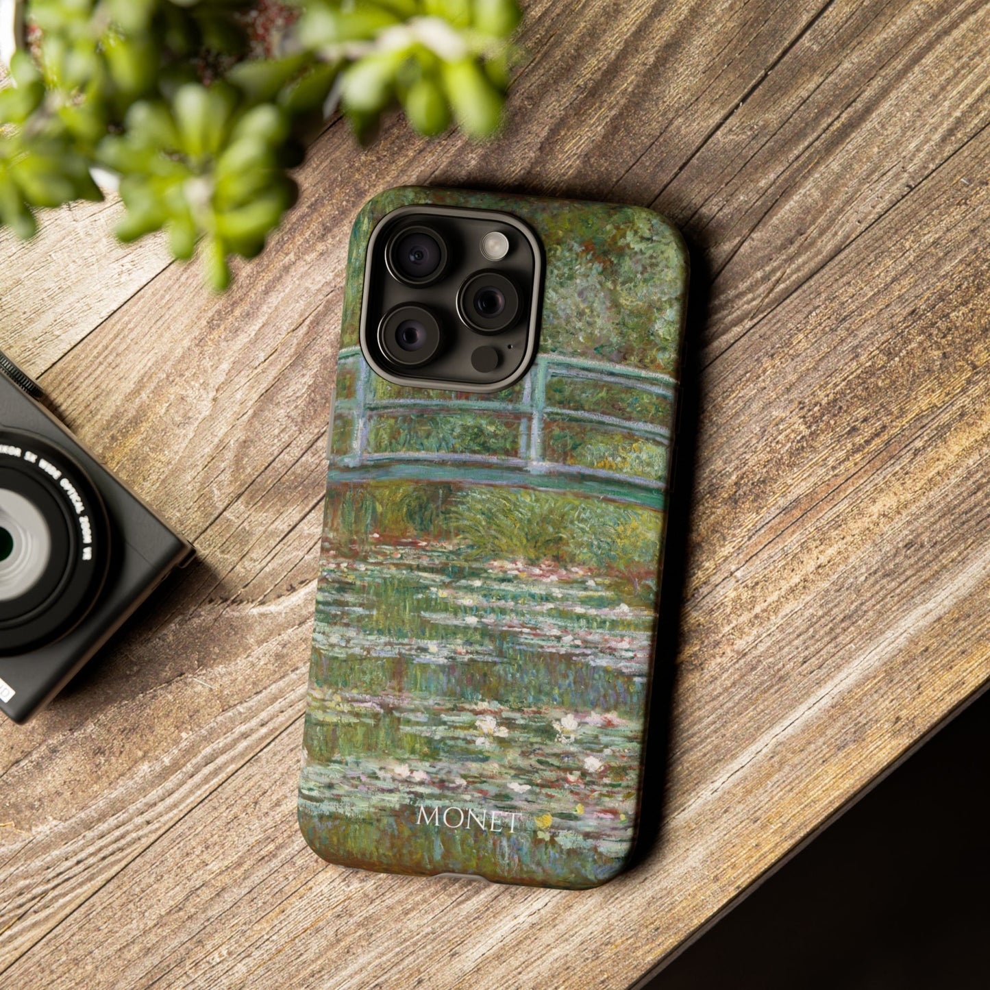 Tough Phone Case for iPhone, Samsung and Google Pixel - Monet, The Water Lily Pond (1899)