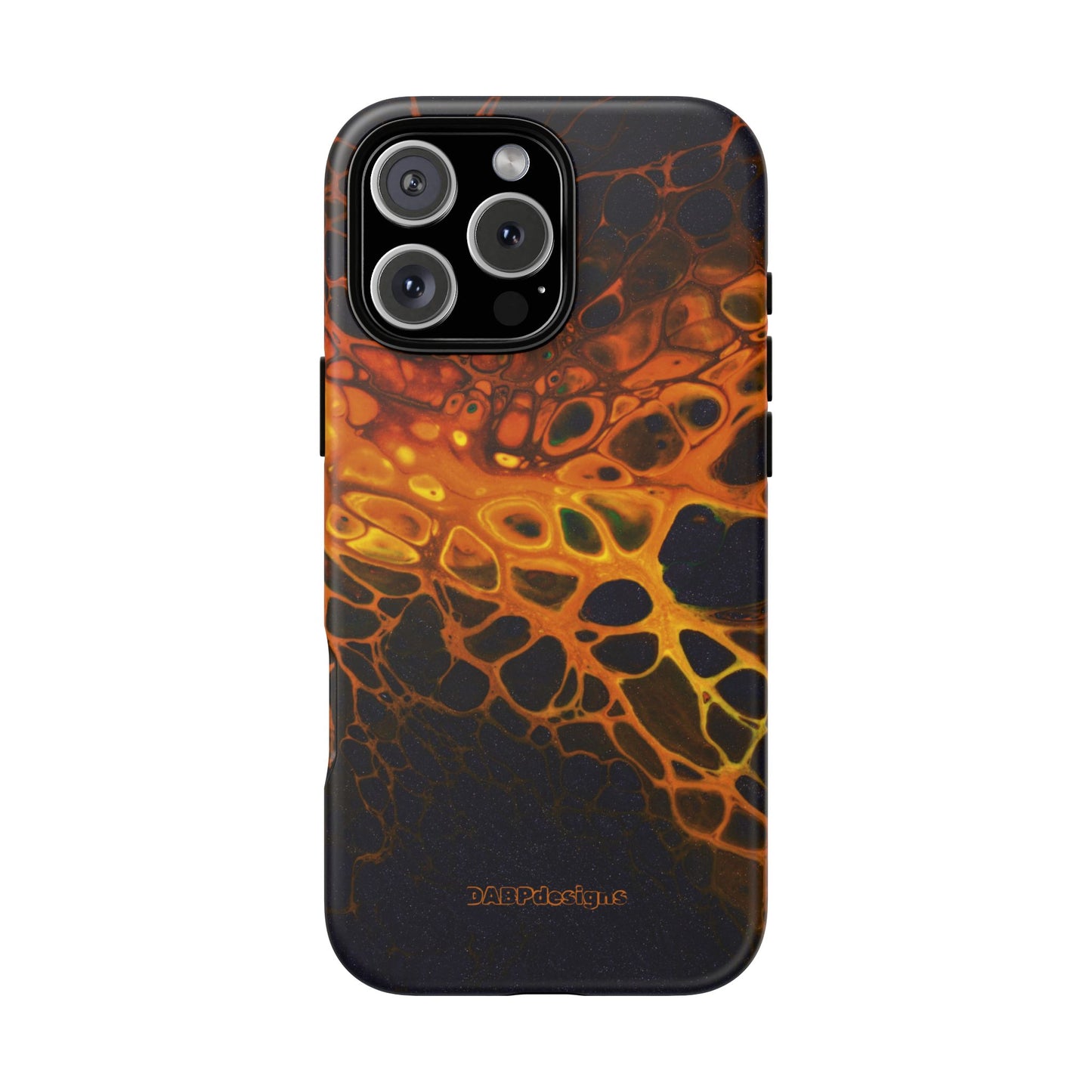 Tough Phone Case for iPhone, Samsung and Google Pixel - DABPdesigns Acrylic Abstract Design (v2)