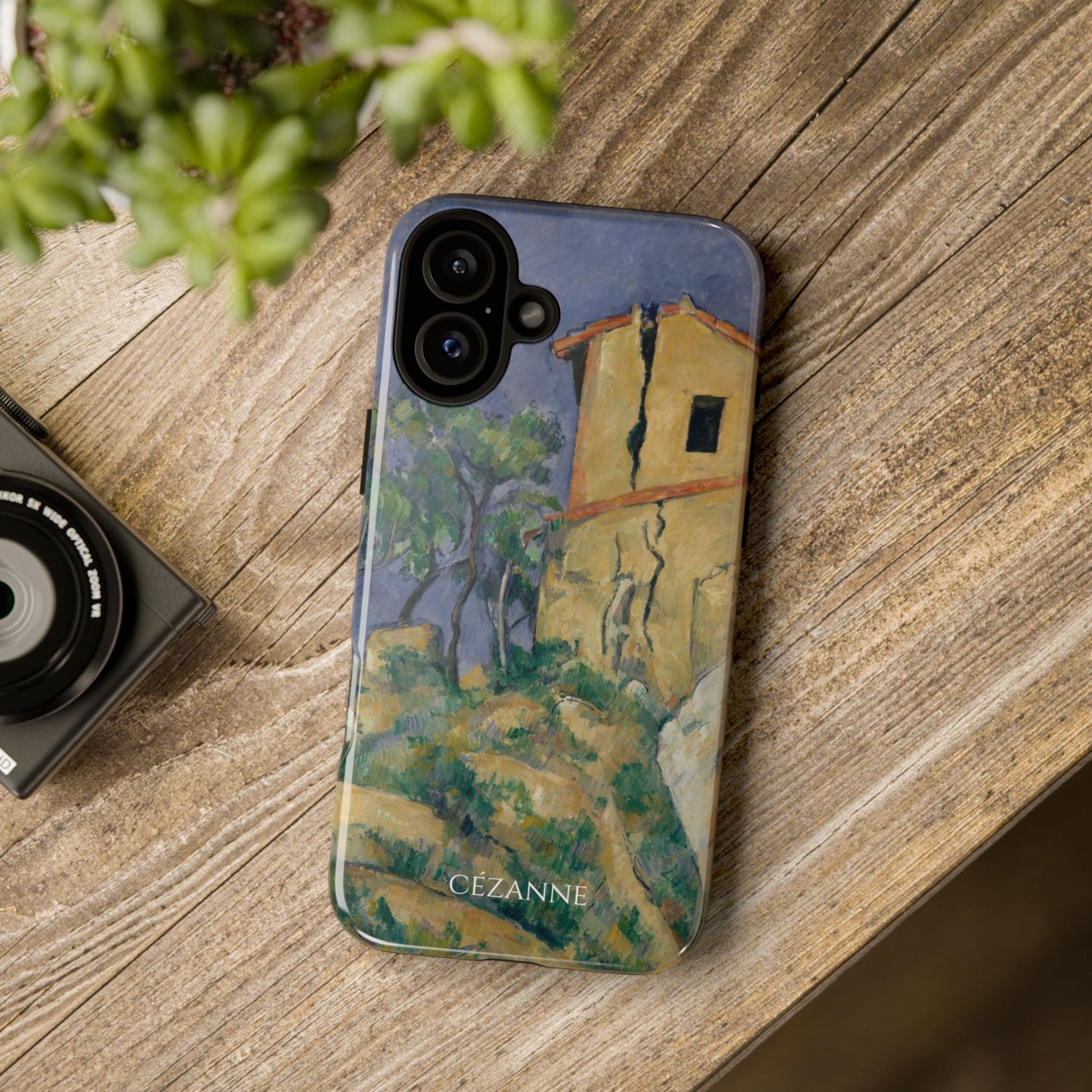 Tough Phone Case for iPhone, Samsung and Google Pixel - Cézanne, House with the Cracked Walls (1892-94)